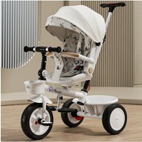 AliExpress NONE New Children's Tricycle,can Sit or Lie Foldable Portable Stroller,1-6 Years Old Multifunctional Children's Bicycle Push Tricycle