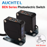 AUCHTEL 30cm 50cm 70cm 5m 10m Diffuse Retro-Reflective Through Beam Photo Sensor BEN300-DFR BEN5M-MFR BEN10M-TFR