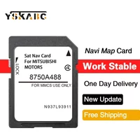 2024 Version Navigation MMCS SD GPS Card Europe UK Maps for Mitsubishi L200 series 5 Pajero Sport Shogun Anti Fog Sticker