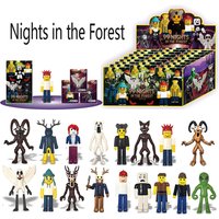 99 Nights in The Forest Figures Figurine Owl Goat Wolf Deer Plastic Toy Gift Anime Blind Box Action Model Doll Mystery Decor
