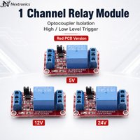 1/3/5PCS DC 5V/12V/24V 1 Channel Relay Module with Optocoupler High Low Level Trigger Board for Arduino Raspberry Pi Red Board