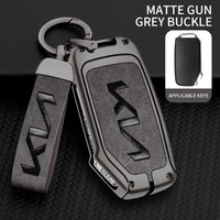 Zinc Alloy Leather Car Remote Key Case for Kia Sportage For Kia Ray Sorento Soul Telluride Cerato 2020 K5 K8 2022 Accessories