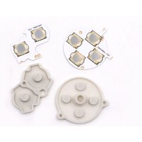 For GBA Clicky Tactile Button Kit Mod Switches & Membranes for Gameboy Advance Console Motherboard Buttons conductive Pads