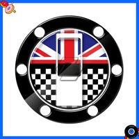 For Triumph Street Triple / Daytona 675 / Tiger 800 Sport – UK Flag Tank Cap Protector Sticker