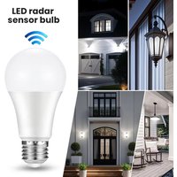 Radar Motion Sensor Light Bulb E26 110V 12W LEDNight LightBedroomGardenLED Bulbs For Home