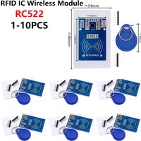 MFRC-522 RC-522 RC522 Antenna RFID IC Wireless Module For Arduino IC KEY SPI Writer Reader IC Card Proximity Module 1-10PCS