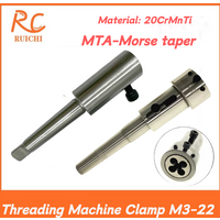 Multifunctional Telescopic Die Clamp MT2 MT3 MT4 Threading Machine Clamp M3-22 for Lathe Outer Diameter 20-45mm