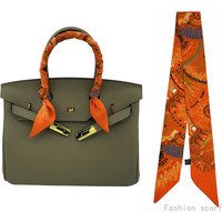 Narrow Strip Small Scarf Women's Tie Bag Belt Ribbon Lift Handle Handbag Wrapped Belt Headband Decoration Wholesale Scarf
