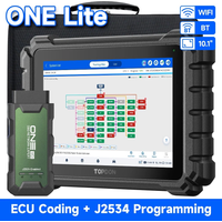 TOPDON ONE Lite bidirektionaler OBD2-Scanner, Ein-Klick-ECU-Codierung, OE-Level-Topologie und TopFix AI, Diagnose aller Systeme