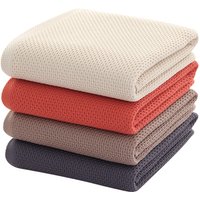 Honeycomb Waffle Cotton Towel for Aldult Super Absorption Soft Waffle Bath Towel , Buy 2 Bath Towels Get 1 Free Hand Towel