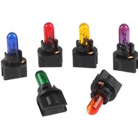 10PCS T5 T6.5 Led Bulb W1.2WCar Interior Lights Dashboard Heating Indicator Wedge Auto Instrument Lamp air conditioning lamp12V