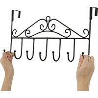 Door Behind Hook Storage Wall Hanging Clothes Hanger Hook Punch-free Hanger Bedroom Organizer Storage Accessories