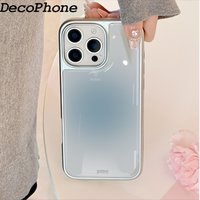 ins color gradient Epoxy Phone Case Anti-drop FOR iPhone11/12/13/14/15/16/17 Pro Max AIR PLUS