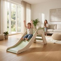 Foldable Indoor Slide Glide-Friendly Sliding Surface Children's Home Slide Compact Storage Easy Fold