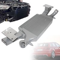 Intercooler Upgrade Bar&Plate For Audi RS3 8V Sportback/Sedan EVO3 2017+ High Performance Competition Aluminum Silver/Black