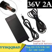 36V 2A lead acid battery charger electric scooter e-bike wheelchair Charger lead-acid battery DC5525 Connector