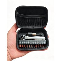 AliExpress probon 14in1 Multifunction 90 Degree Ratchet Screwdriver Set Match 12Pcs L25mm Bits Mini Repair Tool Kit For Bicycle DIY Household Tool