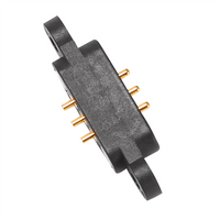 CEA 20 Pairs Spring Loaded Magnetic Pogo Pin Connector 3 Positions Magnets Pitch 2.3MM Through Holes Male Female Probe