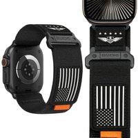 Sport Strap for Apple Watch Bands Ultra 2 3/11 10 9 7 6 5 8 SE 49mm 46mm 45mm 44mm 42/40/41MM Rugged Nylon Bracelet Correa Belt