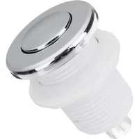32mm Air Switch On Off Push Button 1m air hose For Bathtub Spa Garbage Whirlpool Pneumatic Micro Switch Toggle Home Kit