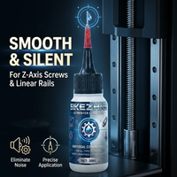 SIKEZHAN 30ml 3D Printer Lubricant Oil, Quiet Anti-Rust Maintenance Needle Oiler for FDM SLA Rails Screws Gears Bearings Rods