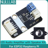 I2S ESP32 Speaker Kit, Built-in Audio Amplifier, Plug & Play for ESP32 Raspberry Pi Built-in HPF, NS4168 AMP Speaker Module