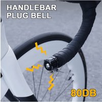 AliExpress NONE Sound Ordinary Bicycle Bell Clear Bike Bell Ring for MTB Road Bike Handlebar Plug Cycling Horn Waterproof Cycling Bar End Bell