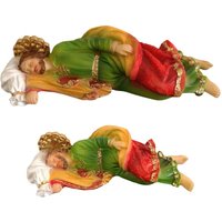 Religious Sculpture Decorative Artwork Religious Tabletop Display Sleeping Joseph Statue for Tabletop Home Shelf Office Car