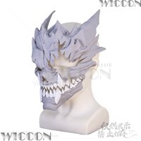Kafka Hibino Anime Kaiju Cosplay NO.8 3D Printed Hard Mask Costume Skull Monster Accessory Men Halloween Christmas Customized