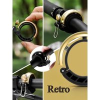 AliExpress MOONBIFFY Concealed Bicycle Bell 80dB Loud and Clear Waterproof Rustproof Suitable for Mountain Road City Bikes Belle De Vélo Bicicleta