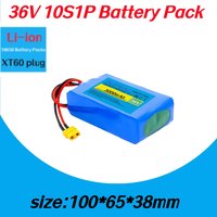 10S1P 18650 36V 3Ah (3000mAh) Rechargeable Lithium-ion Battery for Hoverboard Self-balancing Scooter Unicycle Replacement. .