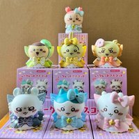 Chiikawa Self-Deprecating Bear Magic Girl Doll Cute Fashion Toy for Room Desk Decoration Anime Figurine Accessory