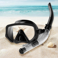 Waterproof Swimming Mask; Snorkeling Goggles with Durable Breathing Tube for No-Leak Diving