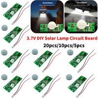 3.7V DIY Solar Lamp Board Control Sensor Night Light Module Controller Module Infrared Human Body Induction Solar Circuit Board