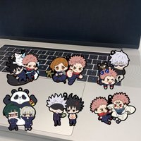 5Cm Acrylic Keychain Pendant for Jjk Kento Nanami Satoru Gojo Megumi Fushiguro Yuji Itadori Homemade Acrylic Keychain Backpack