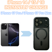 For iPhone 14 15 16 Pro Max INSTANTLY CHANGE iPhone 17 Pro / iPhone 17 Pro Max Phone Magnetic Case Camera Protective Film