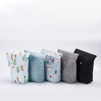 Babywindeln-Aufbewahrungstasche, tragbare Windeltragetaschen, wiederverwendbar, wasserdicht, Unisex, für die Erziehung unterwegs
