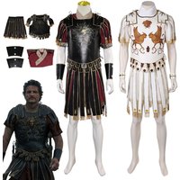 Gladiator Marcus Acacius Cosplay Costume Disguise for Men Knight Warrior Costumes Fantasy Outfits Halloween Carnival Clothes