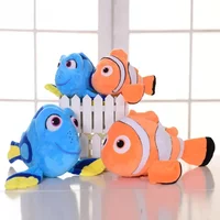 Cartoon DSN Finding Nemo Dory Dolly Plush Toy Kawaii Plush Doll Room Decoration Clown Fish Stuffed Doll Birthday Gift