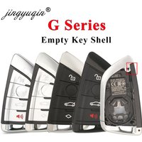 jingyuqin Car Remote Key Shell for BMW 3 5 6 8 X3 X4 X5 X7 G Series G21 G20 G31 G30 Auto Keyless FOB Case Housing Replacement 4B