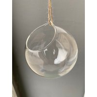 Hanging Ball Glass Flower Planter Vase Terrarium Container Landscape Bottle