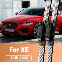 2pcs Front Windshield Windscreen Wiper Blades Carbon Fibre Wipers For Jaguar XE X760 2015-2023 2016 2017 2018 2019 2020 2021