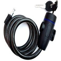 AliExpress NONE Heavy Duty Motorcycle Chain Lock 80cm Metal Anti Theft Bike Lock with 2 Keys for Maximum Security and Reinforcement of Bicycle