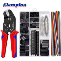 SN-58B 1550Pcs JST Dupont Connector Crimping Tool Crimp Pliers Terminal Ferrule Crimper Wire Hand Tool Set Terminals Clamp Kit