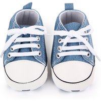 Baby Canvas Classic Sneakers Newborn Print Star Sports Baby Boys Girls First Walkers Shoes Infant Toddler Anti-slip Baby Shoes