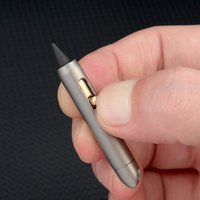 Eternal Pencil Metal Inkless Pen Titanium Alloy Everlasting Pencil erasable creativity Pen for Writing Keychain Pocket pen