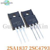 10PCS 2SC4793 2SA1837 C4793 A1837 230V 1A TO220F each 10pcs New Original