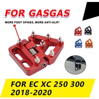 For GasGas EC XC 250 300 EC300 XC250 XC300 2018 2019 2020 Motorcycle Accessories Foldable Rear Brake Pedal Step Tip Plate Pad