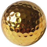 31BE Golden Training Ball Golf Swing Putter Practice Ball For Golfer Training Aids