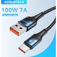 7A USB Typ C Kabel für Realme Schnellladung USB C Kabel Typ C Ladegerät Datenkabel Kabel für Samsung S22 S20 Realme Oneplus Poco